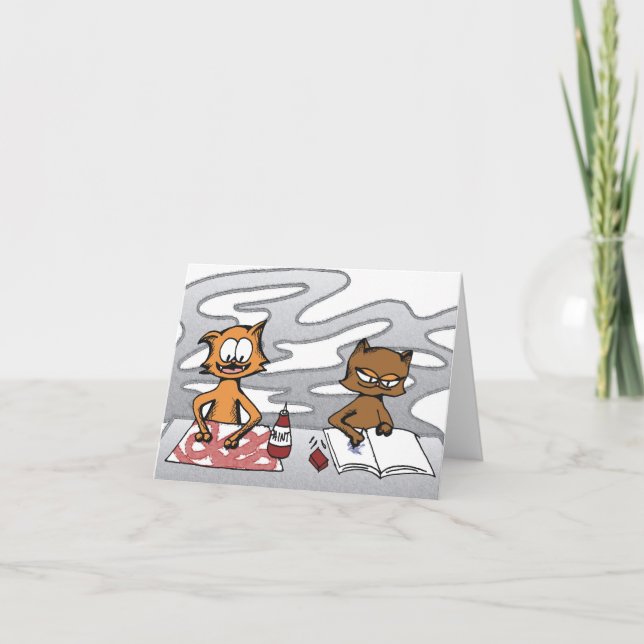 Tarjeta Pintura de pintas de Loki y Mayday (Anverso)