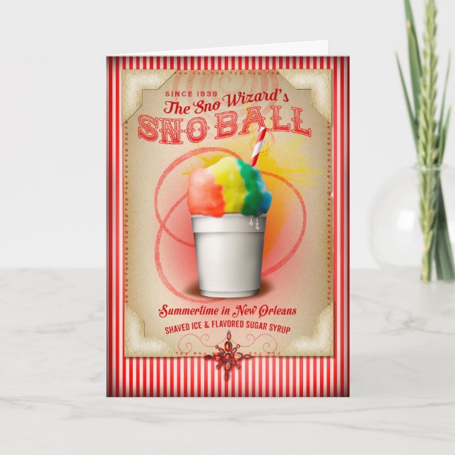 Tarjeta Pintura de Snoball de la colección NOLA (Anverso)
