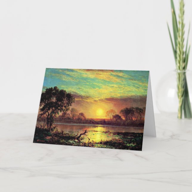 Tarjeta Pintura del lago Owens, California (Anverso)