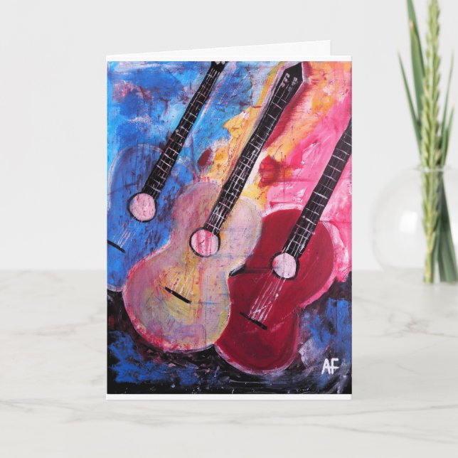 Tarjeta Pintura Jamming be Goode de Alfred Fox (Anverso)