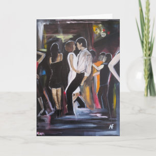 Tarjeta Pintura Mambo Night de Alfred Fox