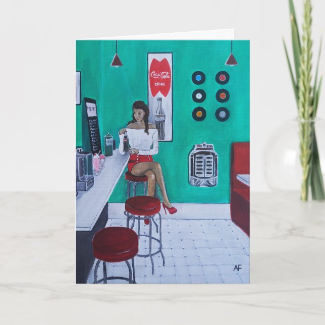 Tarjeta Pintura Runaround Sue de Alfred Fox (Anverso)