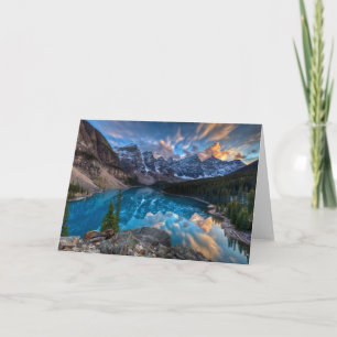 Tarjeta Pintura sobre Moraine