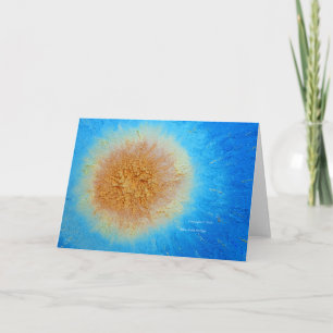 Tarjeta Pintura "Sol de verano de Susan"