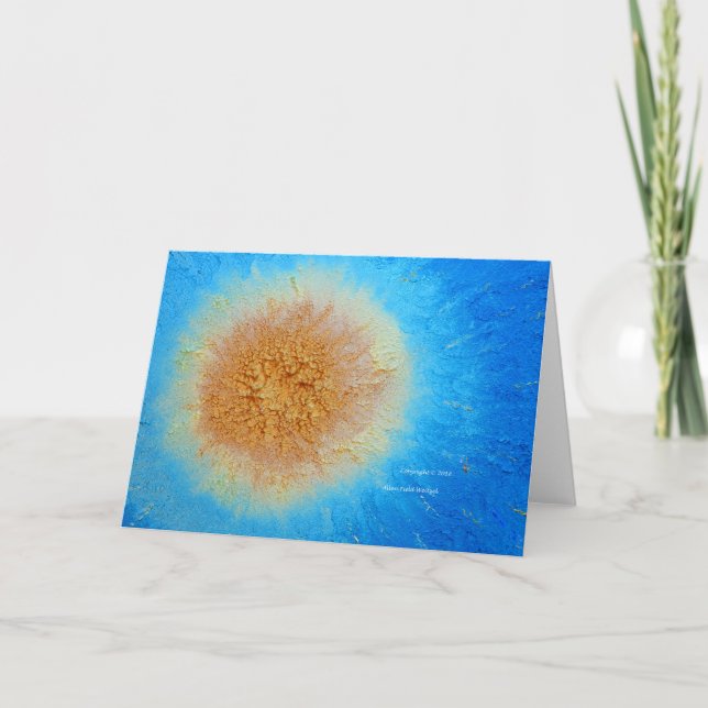 Tarjeta Pintura "Sol de verano de Susan" (Anverso)