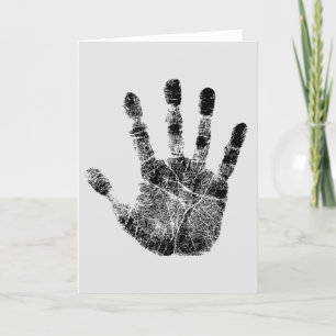 Tarjeta Pinturas de dedo hablando cañones, Nuevo México