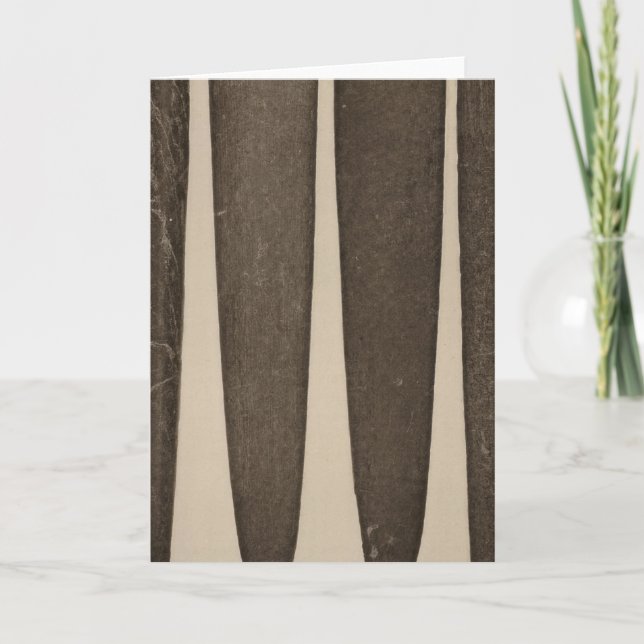 Tarjeta Pipas de piedra VII, así que pinza (Anverso)