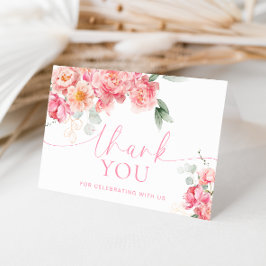 Tarjeta Piper Peony Floral Bridal Shower