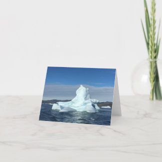 Tarjeta piramid iceberg notecard