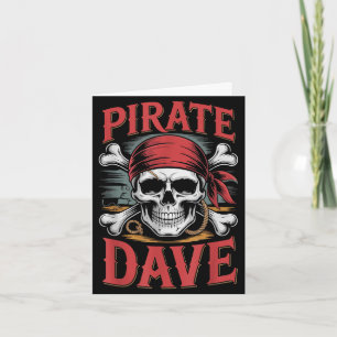 Tarjeta Pirata dave 