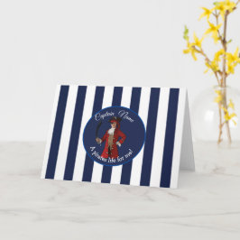 Tarjeta pirata de chico