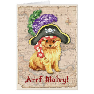 Tarjeta pirata de Pomerania