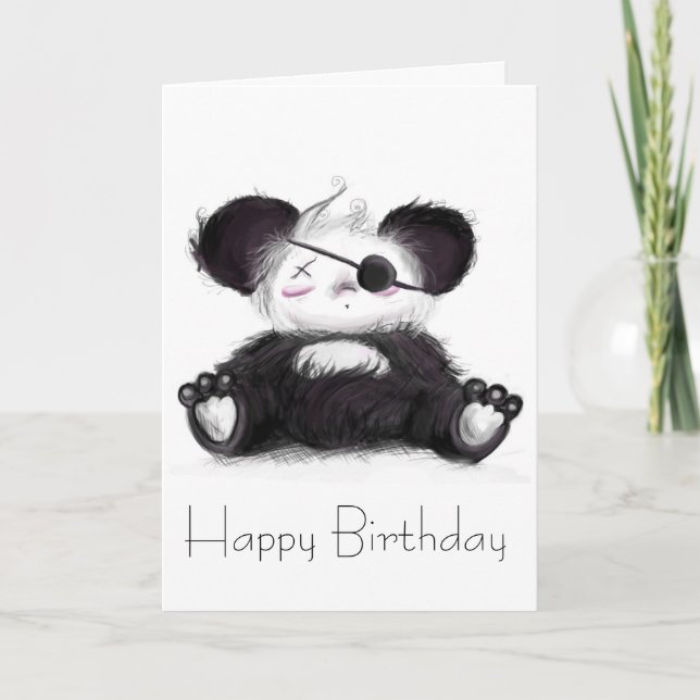 Tarjeta Pirata Mei Mei Panda (Anverso)