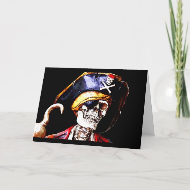 Tarjeta Pirata muerto (Anverso)