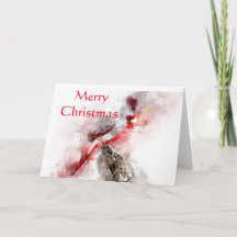 Pirhuloxi acuarela Feliz Navidad