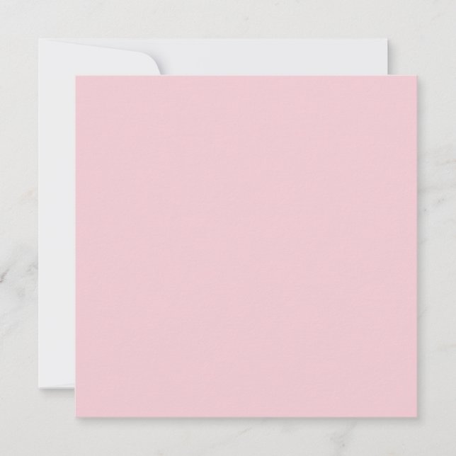 Tarjeta Piruleta de sandía color rosa sólido  (Anverso)