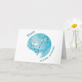 Tarjeta Pisces