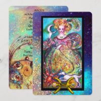 PISCES, DAMA DE LUNA, ASTROLOGÍA DE TAROT ZODIAC C