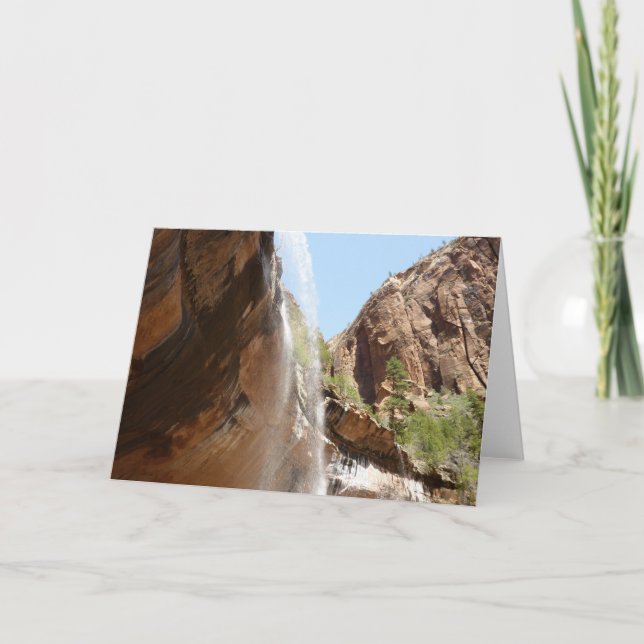 Tarjeta Piscina esmeralda cae II del Parque Nacional de Zi (Anverso)