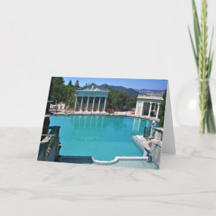 Tarjeta Piscina Neptuno en el Castillo del Corazón, San Si