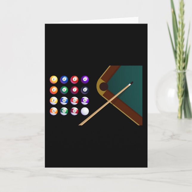 Tarjeta Piscina Reina de Billar (Anverso)