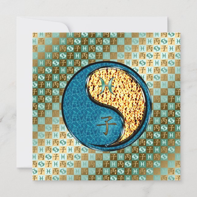 Tarjeta Piscis & Fire Rat (Anverso)