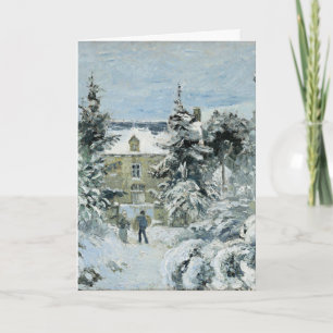 Tarjeta Pissarro - Casa de Piette en Montfoucault,