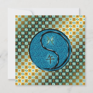 Tarjeta Pisses y Caballo de Agua