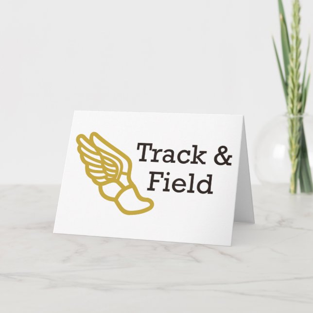 Tarjeta Pista y campo (Anverso)