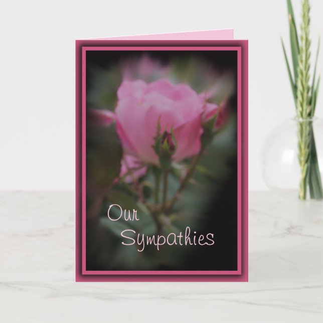 Tarjeta Pk Knockout Rose Simpatía - personalice cualquier  (Anverso)