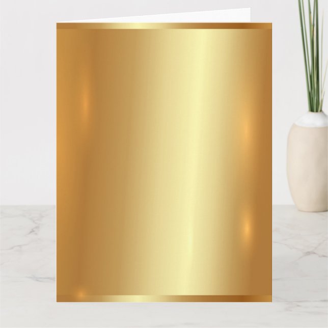 Tarjeta Placa de oro, dorada, brillante, elegante, moda, e (Anverso)