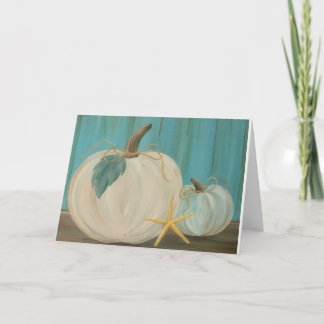 Tarjeta Placer con playas de la calabaza