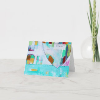 Tarjeta Placer tropical Notecard