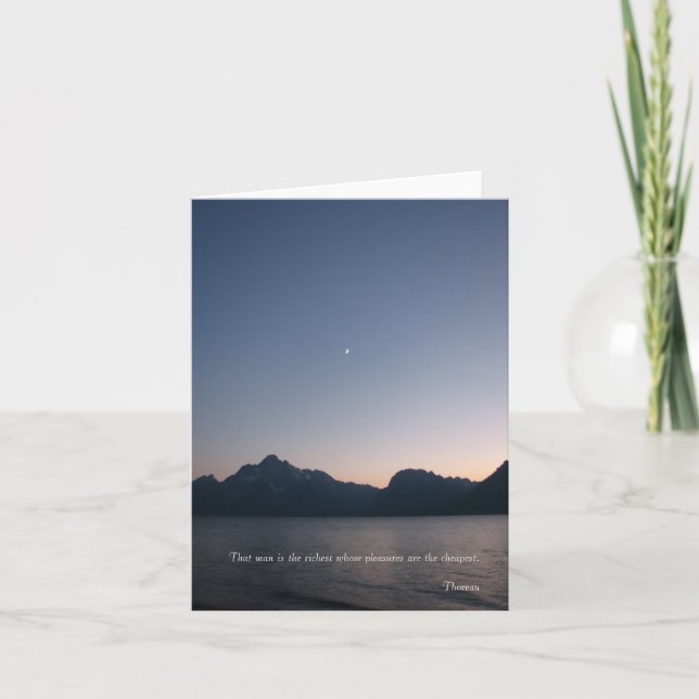 Tarjeta Placeres simples Notecards (Anverso)