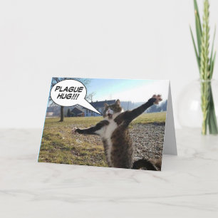 Tarjeta Plague Hug