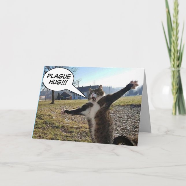 Tarjeta Plague Hug (Anverso)