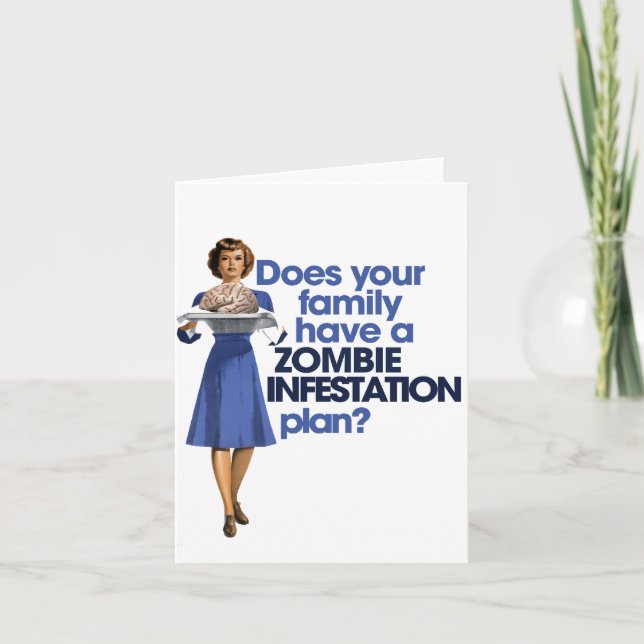 Tarjeta Plan de Infestación Zombie (Anverso)