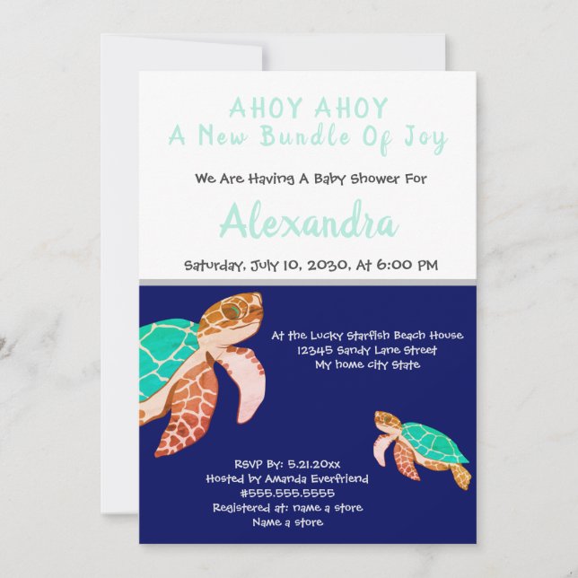 Tarjeta plana (Anverso)