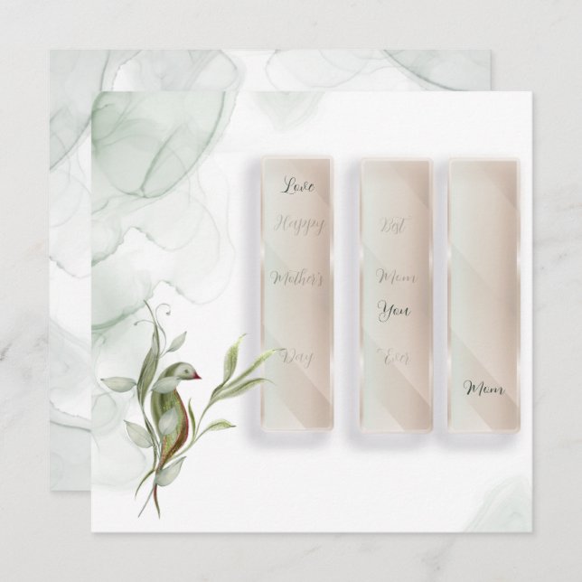 Tarjeta plana (Anverso / Reverso)