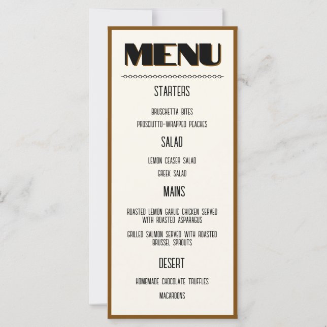 Tarjeta plana (Anverso)