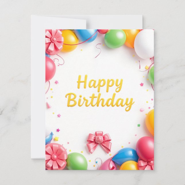 Tarjeta plana (Anverso)