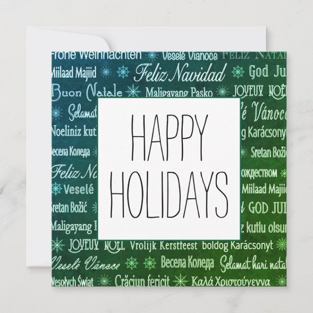 Tarjeta plana (Anverso)