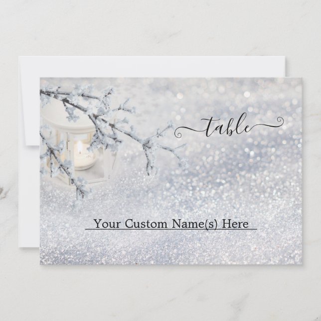 Tarjeta plana (Anverso)