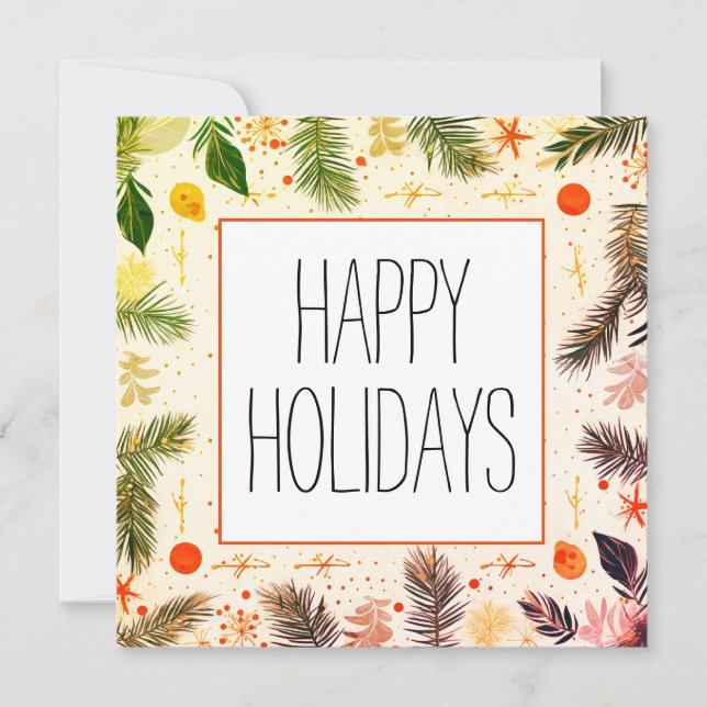 Tarjeta plana (Anverso)