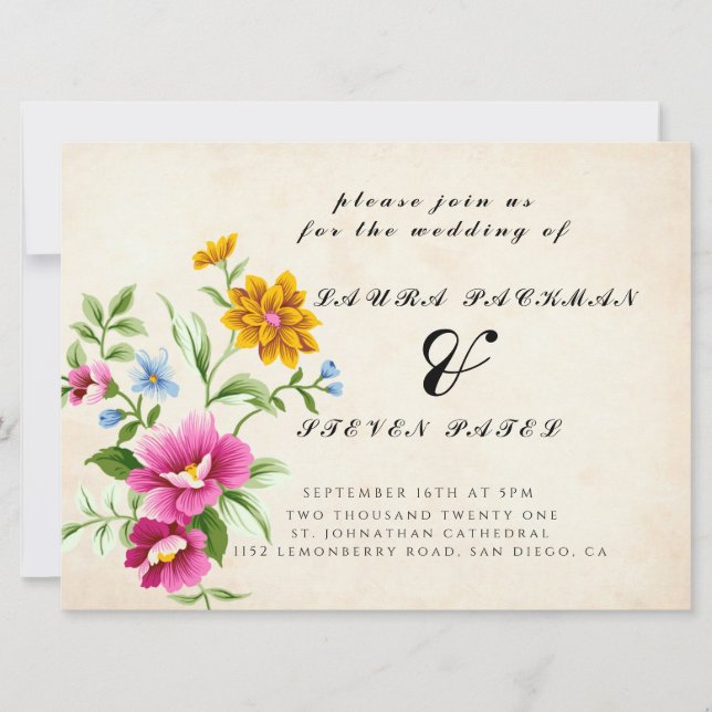 Tarjeta plana (Anverso)