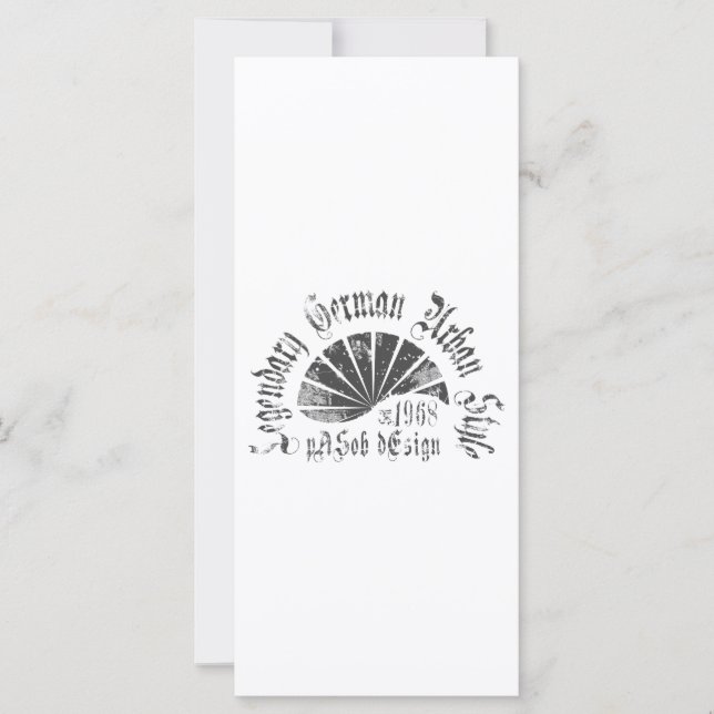 Tarjeta plana 4" x 9" (Anverso)