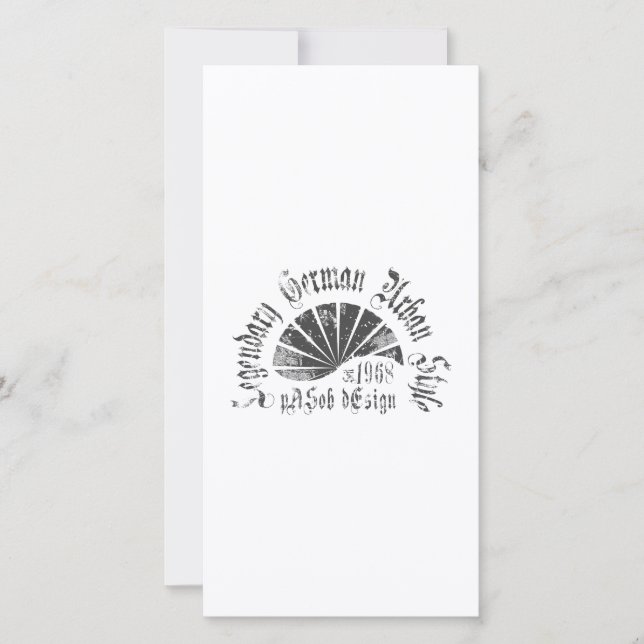 Tarjeta plana  8" x 4" (Anverso)