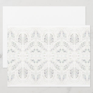 Tarjeta plana BATTENBURG LACE 6.5x8.75 / horizonta