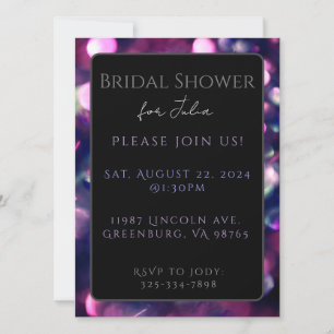 Tarjeta plana, Berry Sparkle Dark