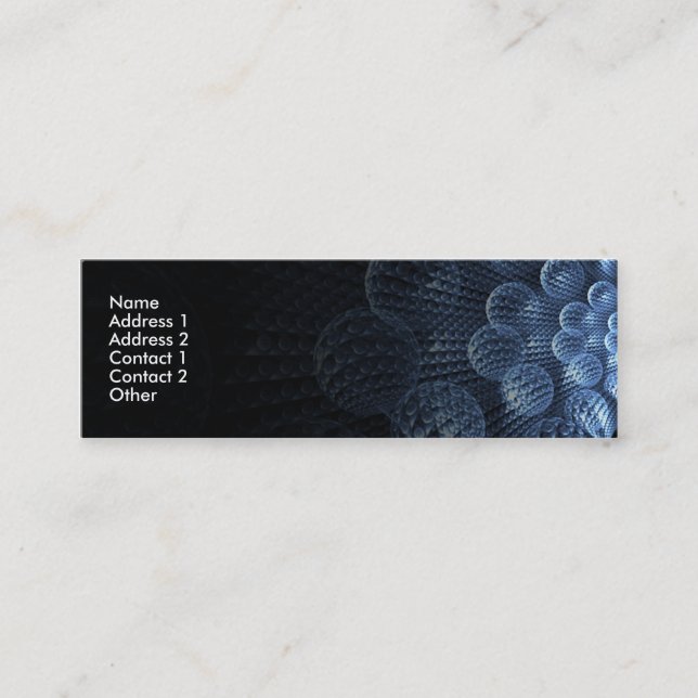 Tarjeta plana burbujeante del contacto (Anverso)